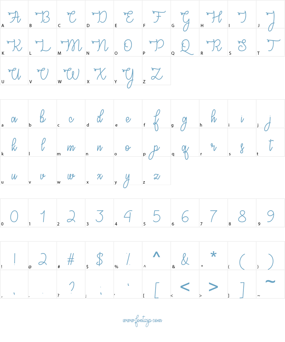 Congrats Script Font Character